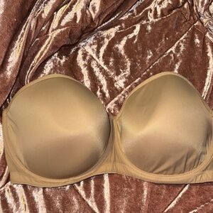 LeMystere strapless beige bra 36F